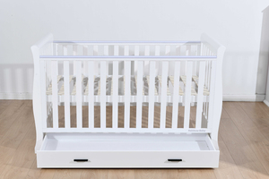 Meubles de salon en bois écologiques, ensemble de placards multifonctions 3 en 1, lit bébé en bois - Product Image 2