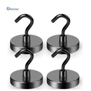 KEXING Strong Neodymium <strong>Magnet</strong> Hooks Refrigerator Wall <strong>Custom</strong> Hook Neodymium <strong>Large</strong> Handy <strong>Magnet</strong> Magnetic Hooks for Kitchen - Product Image 1