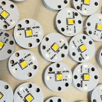 5 ans de garantie OEM forme ronde circulaire haut marque haute puissance 3w led avec lentille LED assemblage et fabrication de circuits imprimés