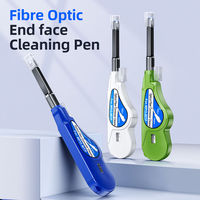 Stylo de nettoyage pour interface MPO/MPT, nettoyeur de face d'extrémité de module optique, outil de nettoyage de cordon de brassage réutilisable plus de 500 fois