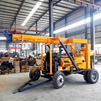XY-3 roue/chenille sol 150m 200m test d'échantillonnage forage Spt perceuse plates-formes de forage rotatives Machines pour puits d'eau