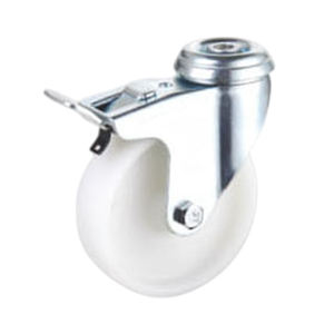 Roulettes en nylon de qualité supérieure à roulement lisse, les plus vendues pour lits médicaux, capacité de charge 50kg-120kg, 50mm/75mm/100mm/125mm - Product Image 1