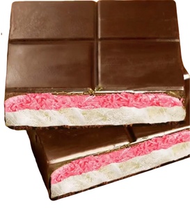 Venta al por mayor estilo Dubai 100g con sabor a frambuesa malvavisco relleno dulce Dubai Chocolate Caramelos - Product Image 2