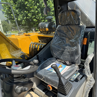 Excavator Roda CE EPA 14.2 Ton, Mesin Penggali Hidrolik Mobile dengan Bucket 0.6m3, Excavator Beroda dengan Mesin Cummins 93kW untuk Dijual