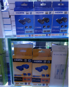Extenseur <span class=keywords><strong>HDMI</strong></span> 1080P Ports RJ45 Réseau <span class=keywords><strong>LAN</strong></span> Extension de signal <span class=keywords><strong>HDMI</strong></span> 4K jusqu'à 30m sur CAT5e/6 UTP <span class=keywords><strong>LAN</strong></span> Ethernet pour moniteur HDTV - Product Image 6