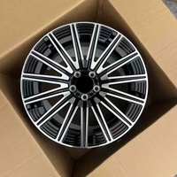 Jantes en alliage forgé monobloc AK YZ-10 19 et 20 pouces, neuves, ET 40 mm, argent, multi-rayons, PCD 112/130 mm, garantie à vie pour Mercedes