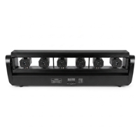 Laser professionnel pour projecteur à tête mobile, contrôle DMX512, indice de protection IP33, 6 yeux vert/bleu/rouge 3-en-1, pour scène KTV, 500mW, laser DJ disco