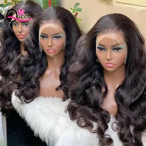 Rohe vietnam esische Perücke Echthaar Körper Wave Lace Front Perücken Echthaar Großhandel Glueless HD Lace Frontal Perücken für schwarze Frauen