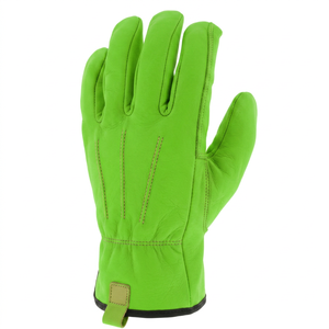 Gants de travail en cuir personnalisés pour conducteurs, en cuir de vachette pleine fleur, protection des mains, pour mécanique, jardinage, construction, vente en gros - Product Image 2
