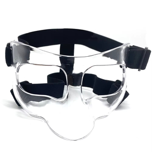 อุปกรณ์ป้องกันใบหน้าสำหรับกีฬาบาสเกตบอลสำหรับผู้ใหญ่ ปรับได้ ป้องกันการกระแทก ป้องกันการบาดเจ็บที่จมูก - Product Image 4