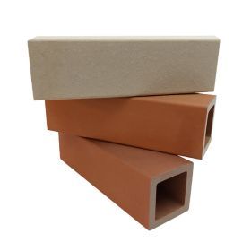 PANELTEK Revêtement mural en terre cuite, panneau de façade contemporain pour immeuble d'appartements - Product Image 3