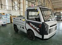 Usine chinoise personnalise des camionnettes électriques de haute qualité, fermées, à haute capacité de charge, longue portée, à quatre roues motrices, avec batterie au lithium