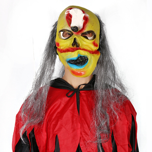 Máscara <span class=keywords><strong>de</strong></span> halloween <span class=keywords><strong>de</strong></span> excelente calidad máscara <span class=keywords><strong>de</strong></span> fiesta <span class=keywords><strong>de</strong></span> pelo largo cara <span class=keywords><strong>de</strong></span> <span class=keywords><strong>miedo</strong></span> loco - Product Image 4