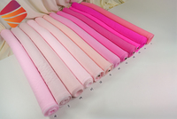 Tissu en tulle de nylon rose clair léger effet illusion, maille de haute qualité, tissu en filet doux pour robes de mariée et de couture