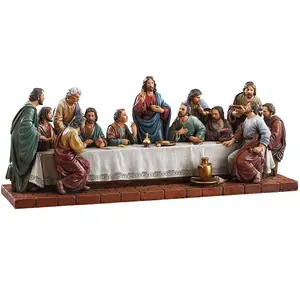 Factory Custom Resin Last Supper Figurine Statue