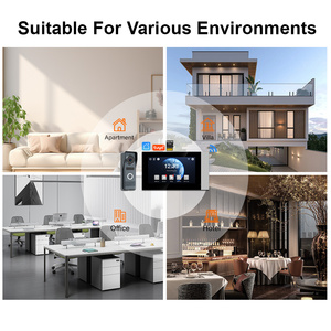 Sistema Videocitofonico a 2 Fili per Uso Residenziale, Monitor Touch Screen IPS da 7 Pollici 1024*600 HD, Impermeabile IP65, Cablaggio Semplice - Product Image 4