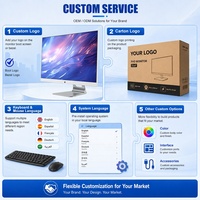 PC Todo en Uno OEM de 27 Pulgadas, Intel Core I7, 16GB RAM, 1TB SSD, Win10 Pro, Monitor LCD de Escritorio para Negocios y Uso Doméstico, Venta al Por Mayor