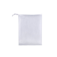 Filet de lavage facial en maille solide, style savon en barre, blanc, recyclable, 9*15cm, directement de l'usine
