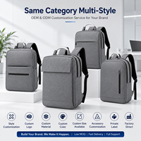 Mochila para Computadora Portátil, Impermeable, Moderna, para Estudiantes y Negocios, de Gran Capacidad, Unisex, para Exteriores