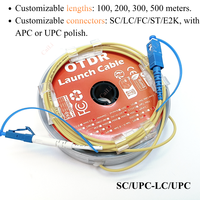 Caja de Cable de Extensión de Fibra Óptica CL-LFR02 OTDR Monomodo con Conectores SC/FC/ST/LC/E2K APC/UPC