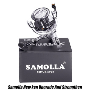 WEI Fishing <strong>Reel</strong> Distant Wheel Sea Surf Spinning <strong>Reels</strong> Carbon Drag 25kg 12+1BB Saltwater Boat Coil Accesorios Open Face - Product Image 6