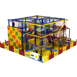 YL-TZ002 मनोरंजन पार्क एक बंद सेवा विस्तार श्रृंखला बच्चों के खेल इनडोर चढ़ाई खेल का मैदान उपकरण