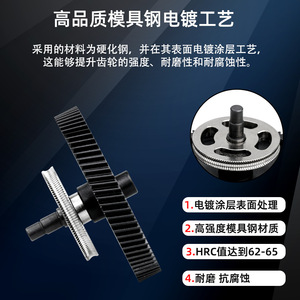 Engranaje de Extrusión Huasheng H2D de Acero Endurecido, Electrochapado, Resistente al Desgaste, Accesorio para Impresora 3D - Product Image 4