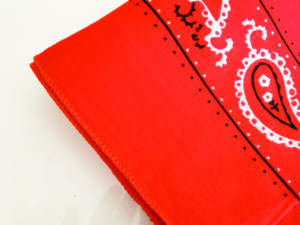 ユニセックスペイズリースクエアバンダナヴィンテージ多目的通気性カウボーイヘッドラップスカーフ女性用男性用男の子女の子 - Product Image 4