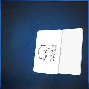 บัตรตรวจจับอัจฉริยะ RFID - UHF พาสซีฟ 6C สำหรับควบคุมการเข้าออกยานพาหนะ จัดการบุคลากร บัตรพิมพ์สีขาว - Product Image 1