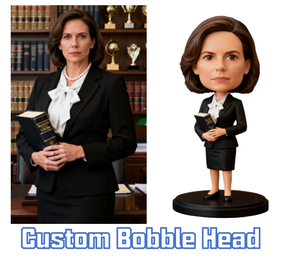 100% Tùy Chỉnh Nhựa Món Quà Sinh Nhật Bobble Head Bobbleheads Cho Xe Ô Tô Thực Tế Cá Nhân Dựa Trên Hình Ảnh của Bạn Bobbleheads - Product Image 4