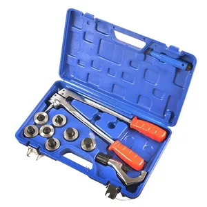 DSZH-Kit de herramientas de expansión de tubo de palanca, expansor de tubería de CT-100A para aire acondicionado, cobre, 7 piezas