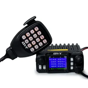 Brand new original QYT KT-7900D quad band quad standby mini mobile car radio 25W amateur walkie talkie 10KM