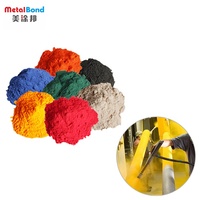 Çoklu Doku RAL Sarı Toz Boya Parlak Mat Kumlu Buruşuk Polyester Sprey Toz Boya Metal İnşaat İçin
