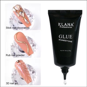 Colle à ongles en tube de 15 ml en gros, étiquette privée personnalisée OEM, colle forte sans essuyage pour strass et diamants sur les ongles - Product Image 3