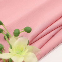 Tissu tissé 100 % polyester uni, respirant, antistatique, de poids moyen, pour textiles de maison, robes de mariée et doublures de costumes pour femmes