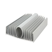 Radiateur de refroidissement industriel en alliage d'aluminium extrudé multi-tailles sur mesure, prix usine, OEM ODM, dissipation thermique