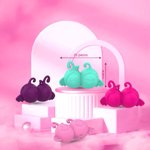 <span class=keywords><strong>Serie</strong></span> Zodiacale Gemelli: Giocattoli per Stimolazione Clitoridea Femminile, Vibrazione IPX6 Impermeabile, Sensazione Realistica, Ritardante per il Piacere Sessuale - Product Image 4