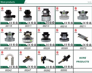 उच्च शक्ति शुष्क और गीला वैक्यूम क्लीनर मोटर कम शोर, इलेक्ट्रिक औद्योगिक वैक्यूम क्लीनर मोटर निर्माता - Product Image 2