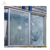 Fenêtres en verre pare-balles, portes blindées, fenêtres en verre résistant aux balles, fenêtres et portes en aluminium