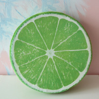 Bantal sofa buah lucu 3D kreatif, bantal lempar simulasi mewah semangka Kiwi bantal kursi mainan cangkang Dekorasi Rumah