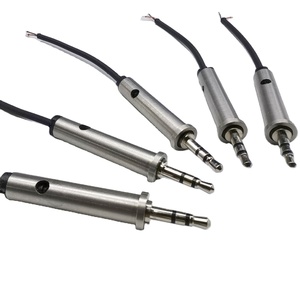 Adaptador de Cabo de Áudio Estéreo Masculino SHANWEI <span class=keywords><strong>2</strong></span>.5mm 3.5mm para Fones de Ouvido, Conector Auxiliar para Fiação de Alto-falante - Product Image 1