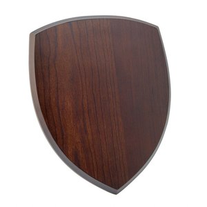 Targa in Noce 210X260X15mm Elemento Decorativo Durevole ed Elegante - Product Image 1