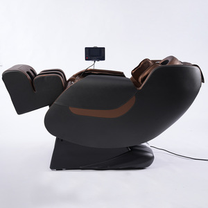 Electric Home Multifunctional Massage Chair Zero Gravity Railless Plug-In Brown Gray Khaki 30 Airbags One-Piece Molding - Product Image 2
