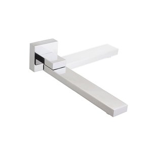 180 moderna girevole termostatico singolo foro beccuccio bagno quadrato in ottone vasca da bagno doccia <span class=keywords><strong>miscelatore</strong></span> con valvola in ceramica - Product Image 2