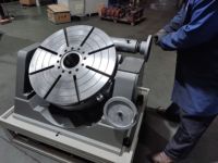 Table rotative inclinable robuste de 630 mm, indexeur rotatif à angle réglable pour machine de fraisage CNC