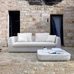 Best Selling Modern Luxury Outdoor Rattan Sofa Patio <strong>Sets</strong> Wicker Aluminum Frame Table for Apartment Dining Garden Hotel - Product Image 2