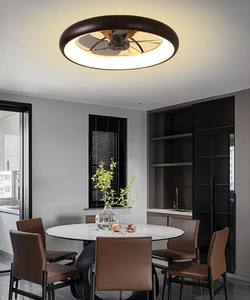 Ventilador de Techo con Luz Empotrada para Techos Bajos, Ultra Silencioso, 5 Aspas, Motor de CC de Ahorro de Energía, Control Inteligente (APP+Control Remoto) - Product Image 2