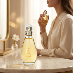LOVALI - <span class=keywords><strong>Perfume</strong></span> EDP Intenso con Aroma a Pera, 100 ml, Regalo Ideal para un Fin de Semana Relajante, Duración de 8 Horas, Regalo de San Valentín - Product Image 1