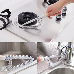 Triangular Window Brush Nylon Multi Functional For Cleaning <b>Gaps</b> And Grout - Product Image 1