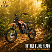 Maxwheel Moto tout-terrain électrique à couple élevé 52V pour adultes Moto tout-terrain électrique de montagne